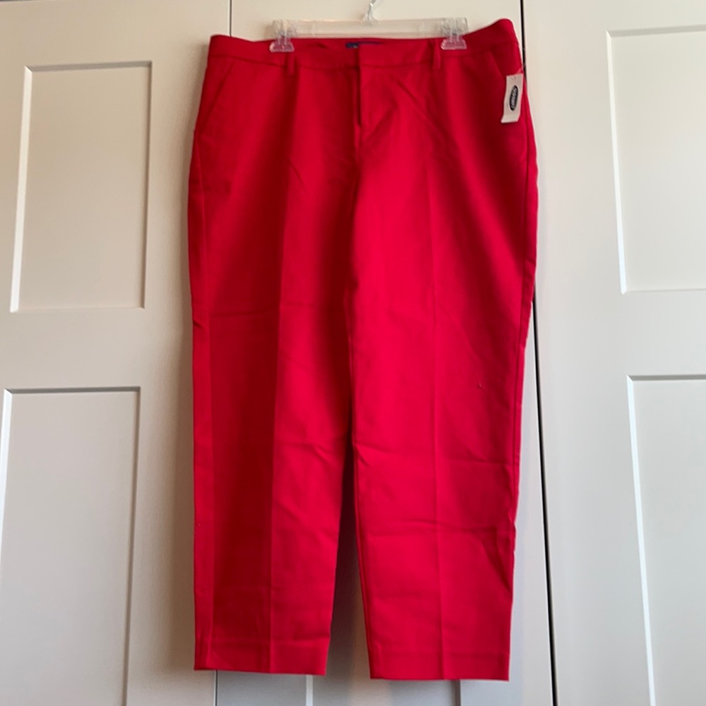 Old Navy Harper, mid rise pants - Red 14